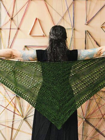 Bubble Wrap Shawl